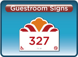 Hawthorn Classic Guest Room Number Signs
