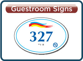 Baymont Guest Room Number Signs
