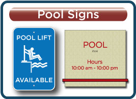 Hawthorn Current Pool Signs