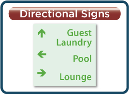 Holiday Inn Standard Directional Signs