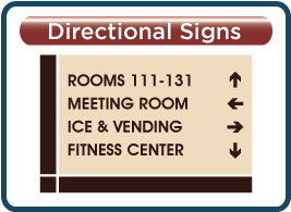 Intersect Basic Directional Signs