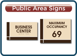 Intersect Basic Public Area Signs
