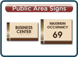 Intersect Plus Public Area Signs