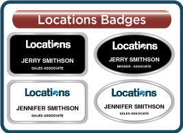 Locations Name Badges