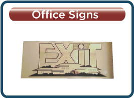 Exit Office Signage