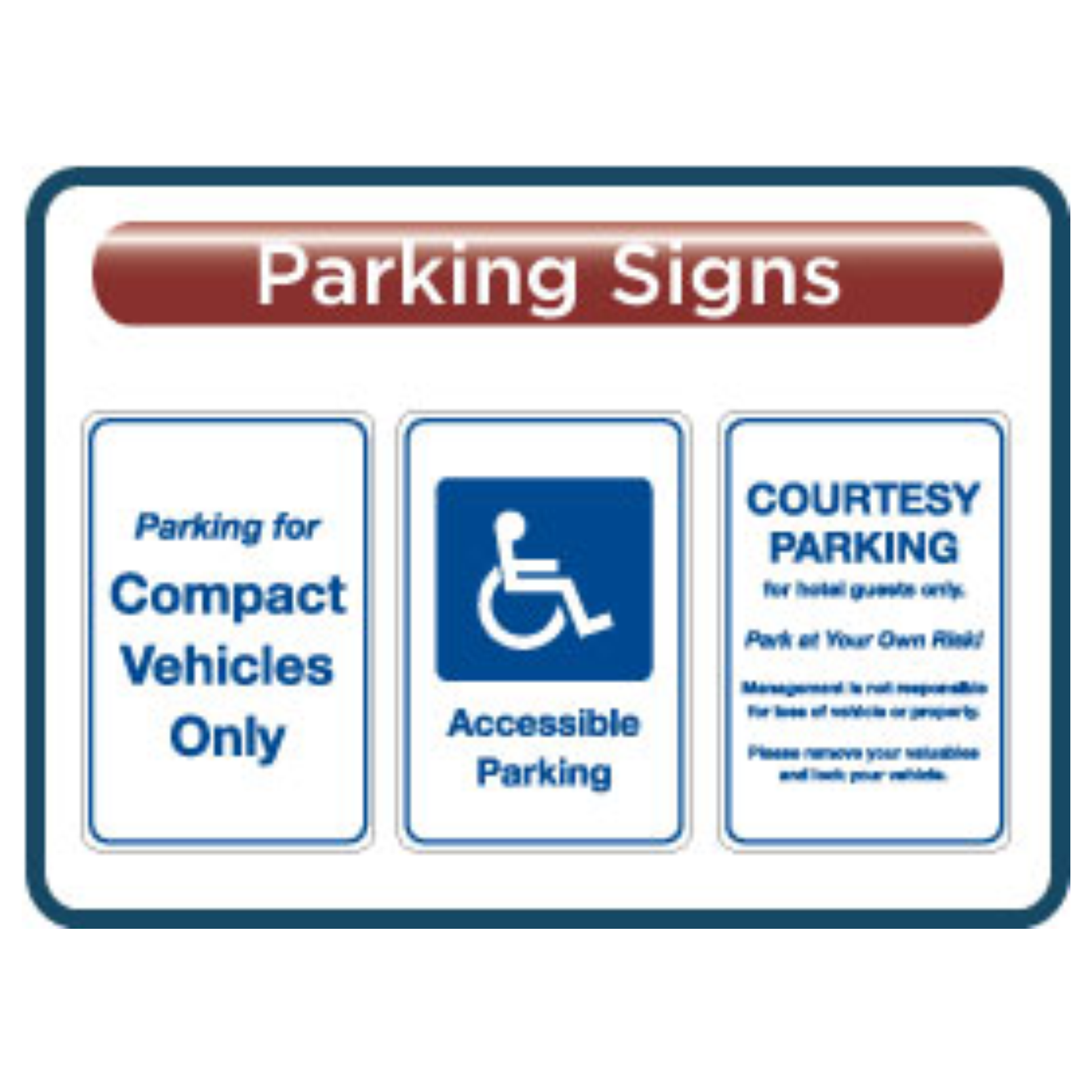 AmericInn - Parking Signs