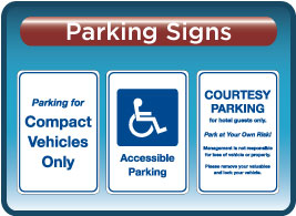 Sign Resource Center Parking Signs