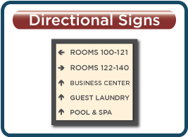 Best Western Plus Circle Directional Signage