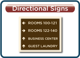 Best Western Plus Oval Directional Signage