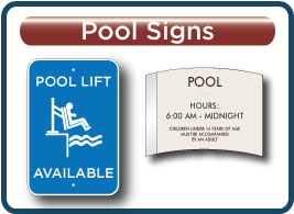 Quality Pool Signs