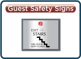 Ramada Classic Guest Safety Signs