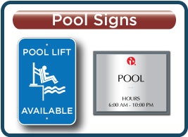 Ramada Classic Pool Signs
