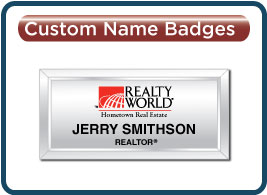 Realty World Name Badges