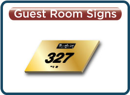 Travelodge Guest Room Number Signs
