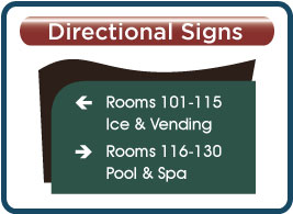 Best Western Plus Wave I Directional Signs