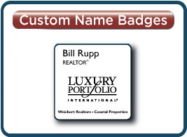 Weichert Luxury Portfolio Name Badges