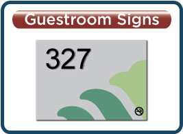 Wingate Current Guest Room Number Signs