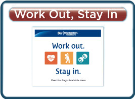 Best Western Plus Work Out, Stay In