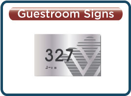 Wyndham Hotel Guest Room Number Signs