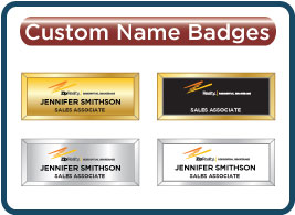 Zip Realty Custom Name Badges