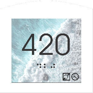 CLEER Arc  Room Number No Smoke, Hearing Impaired