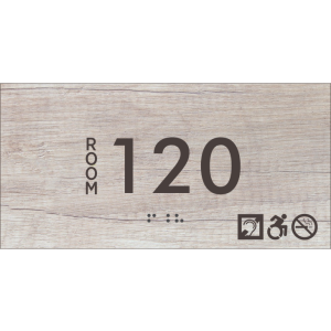 Level Room Number - No Smoking, Handicap, Hearing Impaired