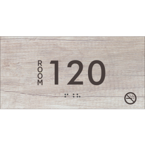 Level Room Number - No Smoking