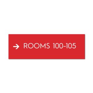 Canada's Best Value Inn Directional - 1 Line (Long)  11 7/8" w  x 3 7/8" h
