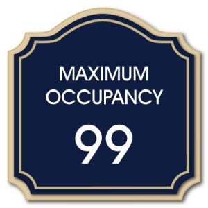 Embassy Line with Accent Plate Max. Occupancy