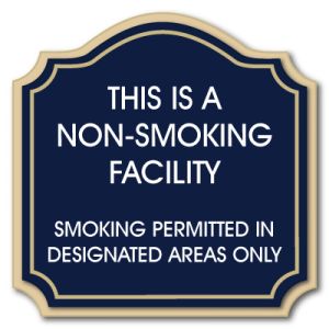 Embassy Line with Accent Plate Non-Smoking Facility, Smoking In Designated Rooms