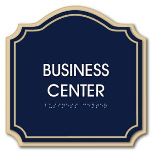 Embassy Line with Accent Plate Business Center