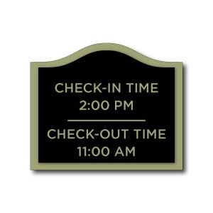 Check In/Out Time