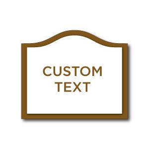 Custom Text w/Braille