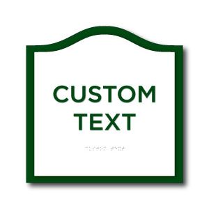 Custom Text No Braille