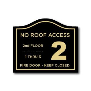 Fire Door No Roof Access