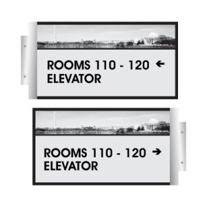 2 Line Double Sided Directional