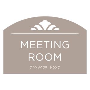 Model Room Sign Mechanical Room Sign